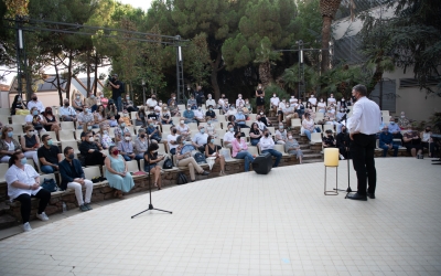 L'acte s'ha fet a l'amfiteatre dels Jardinets | Roger Benet